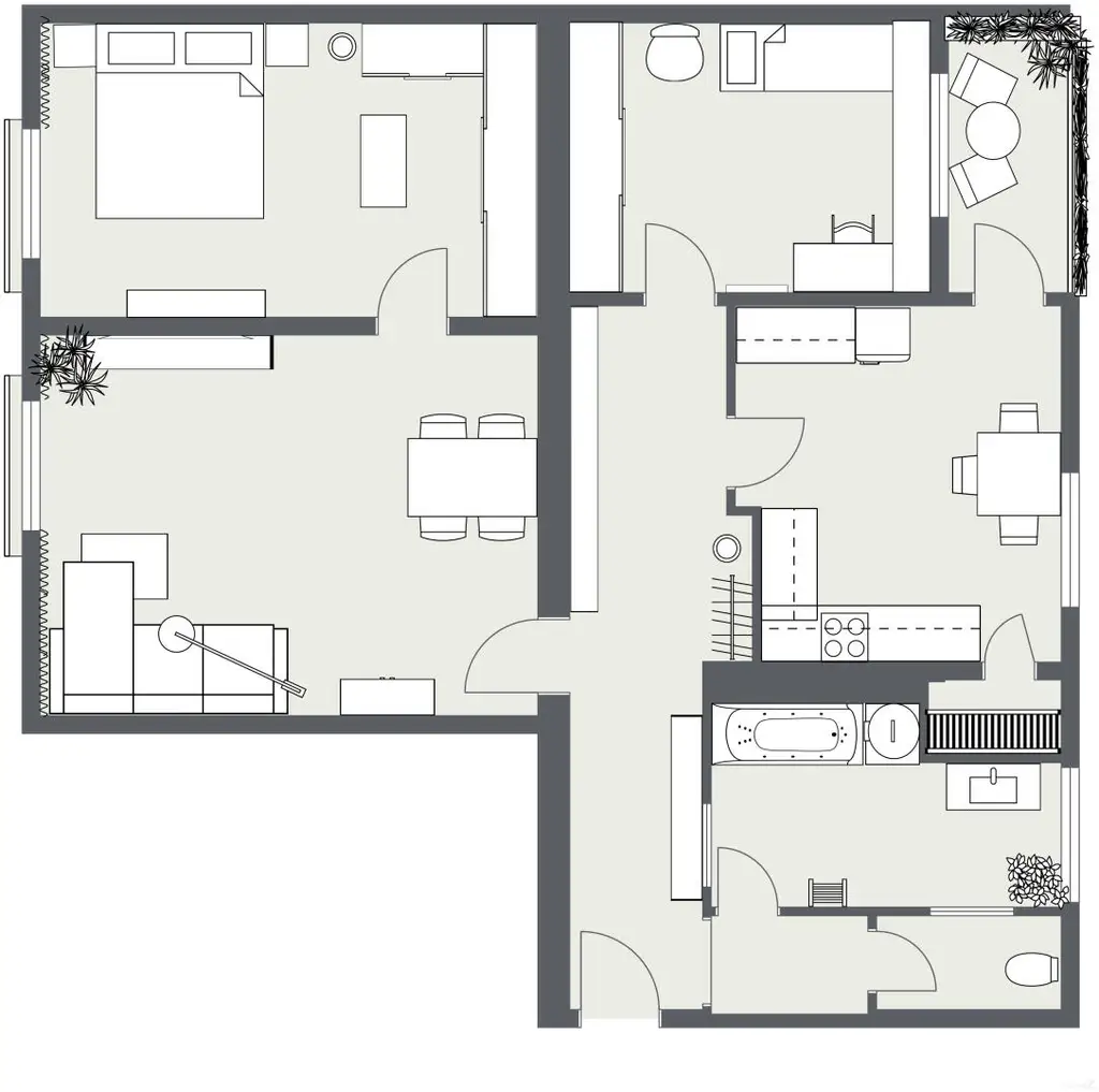 Geräumige Wohnung in Nähe des Hauptbahnhof mit PREISREDUKTION!