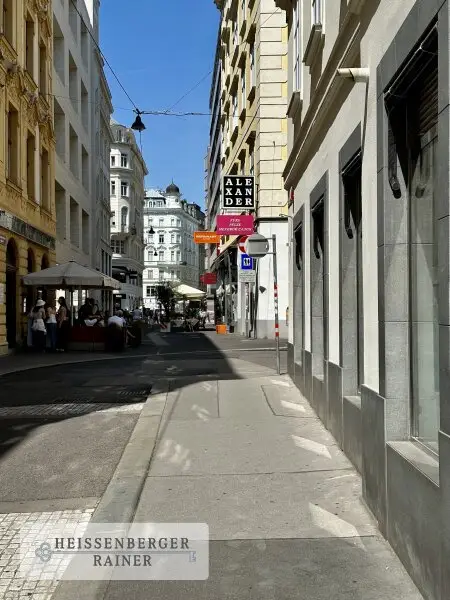 ECKLOKAL /// GROSSE FENSTER /// GESCHÄFTSLOKAL BEI DER KÄRNTNER STRASSE, KAUFHAUS STEFFL