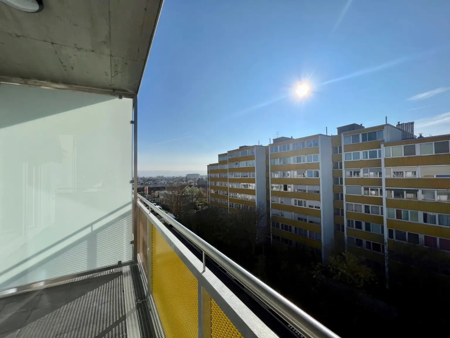 Ausblick Balkon | ++ NEUBAUWOHNUNG in TULLN ++ ZWEI Zimmer mit BALKON | Prima Service Immobilien