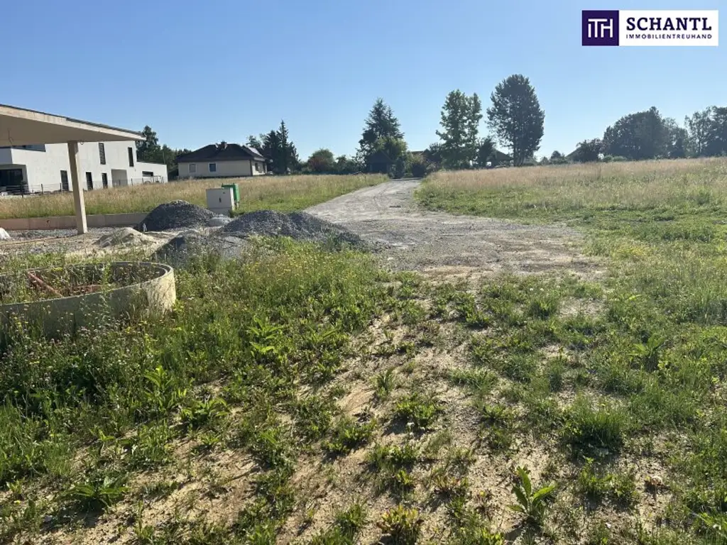 Traumgrundstück mit Weitblick in familiärer Wohnlage! In 8501 Lieboch!
