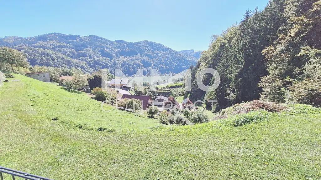 Baugrund 1.177 m² mit Donaublick - Südhang - mit angrenzenden kleinen Grünland 255 m² - St. Nikola