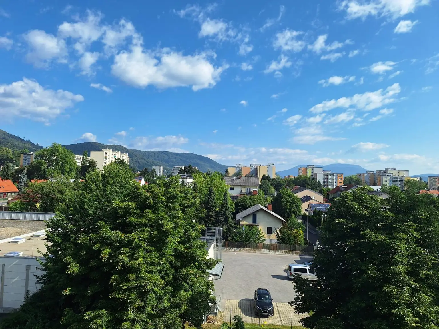 Blick aus der Küche