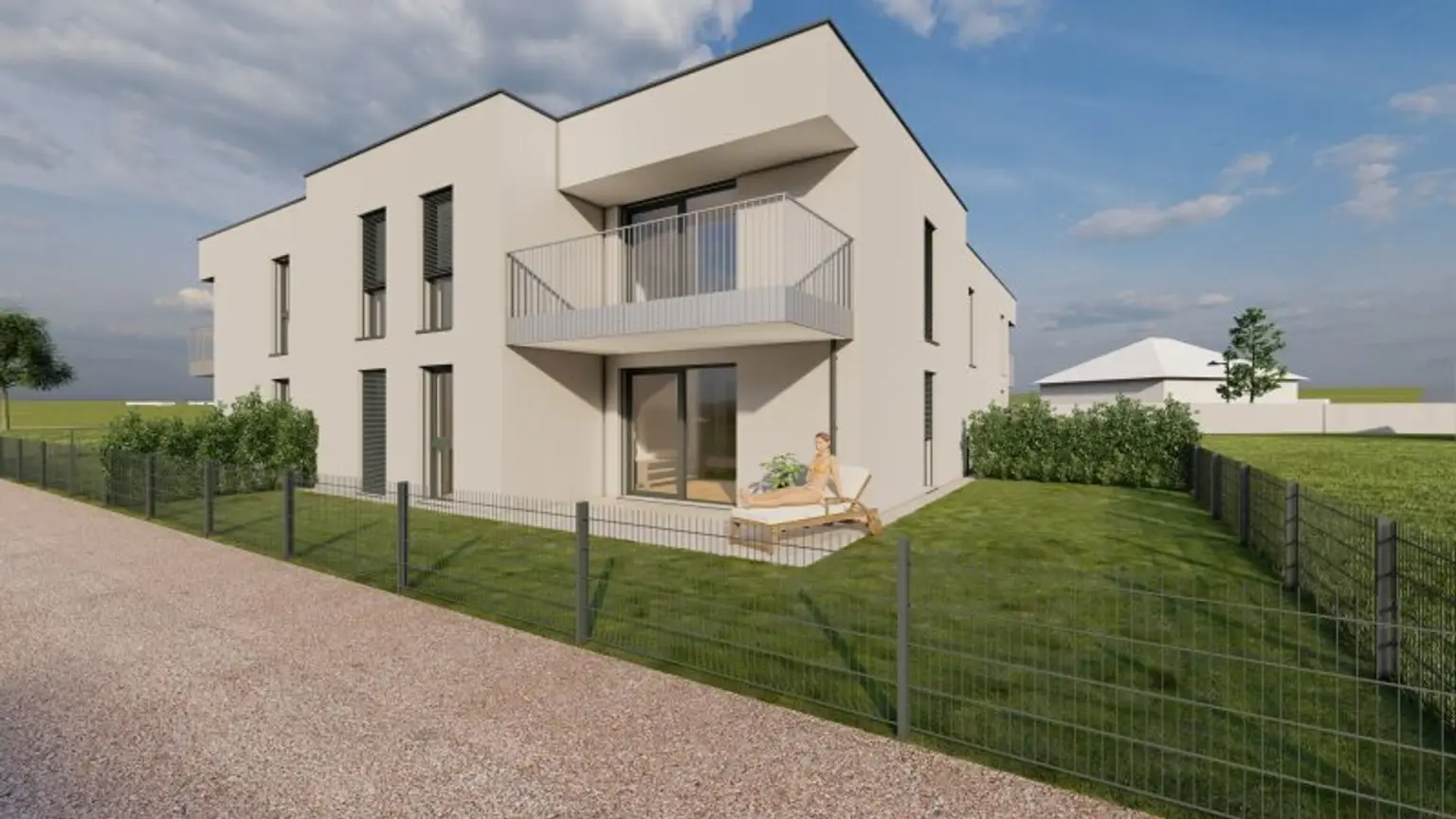 ENERGIESPARENDE NEUBAUWOHNUNG MIT SÜDTERRASSE