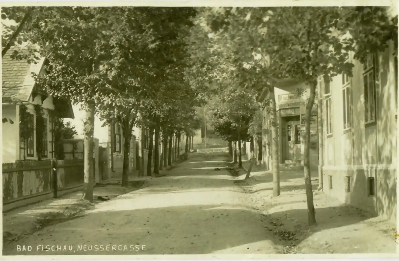 Historisches Bild Neussergasse Ecke Rainergasse ca.1910