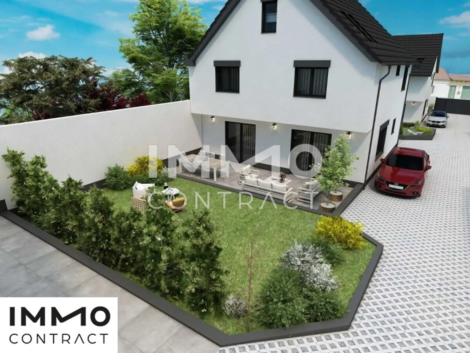 Haus 2 Gartenansicht