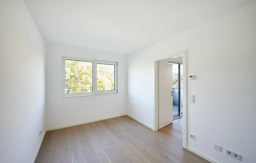 Naturnah & stilvoll – 2-Zimmer-Balkonwohnung mit Parkblick nahe der Donau!
ERSTBEZUG!