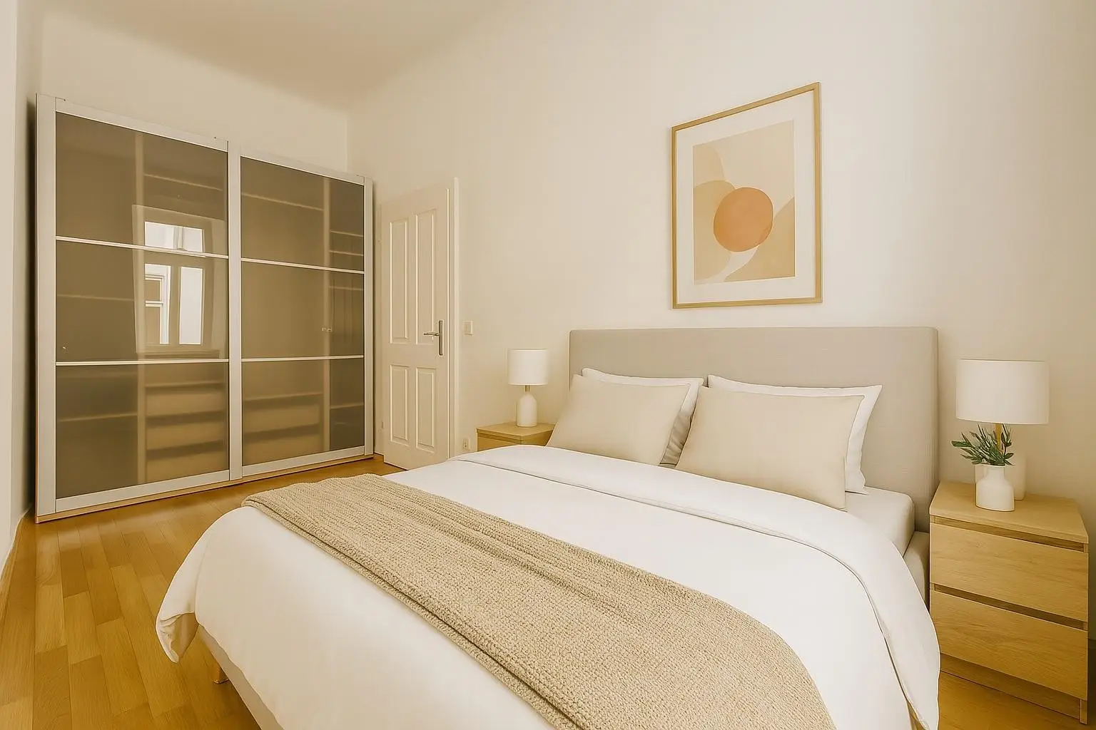 Top-sanierte, ruhige Altbauwohnung mit 4,5m² Balkon