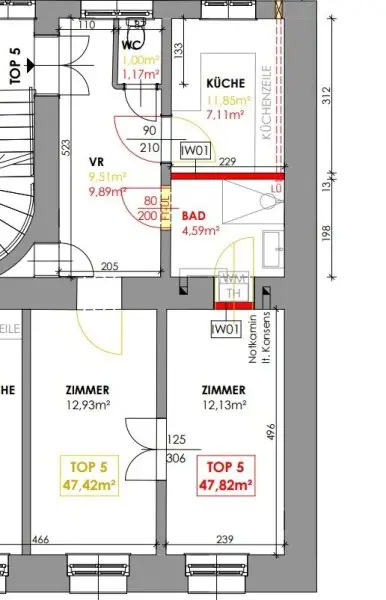 Smartes Layout & ideale Verkehrsanbindung & Platz für Ihre Wünsche! 2-Zimmer Wohnung im Altbau mit Lift - Nähe U4 Friedensbrücke!