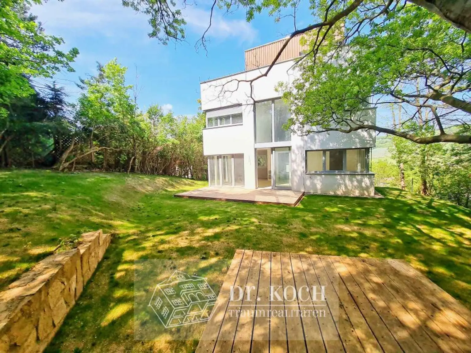 Moderne Niedrigenergievillen mit Panoramaterrassen und Garten – begehrte Lage in Klosterneuburg