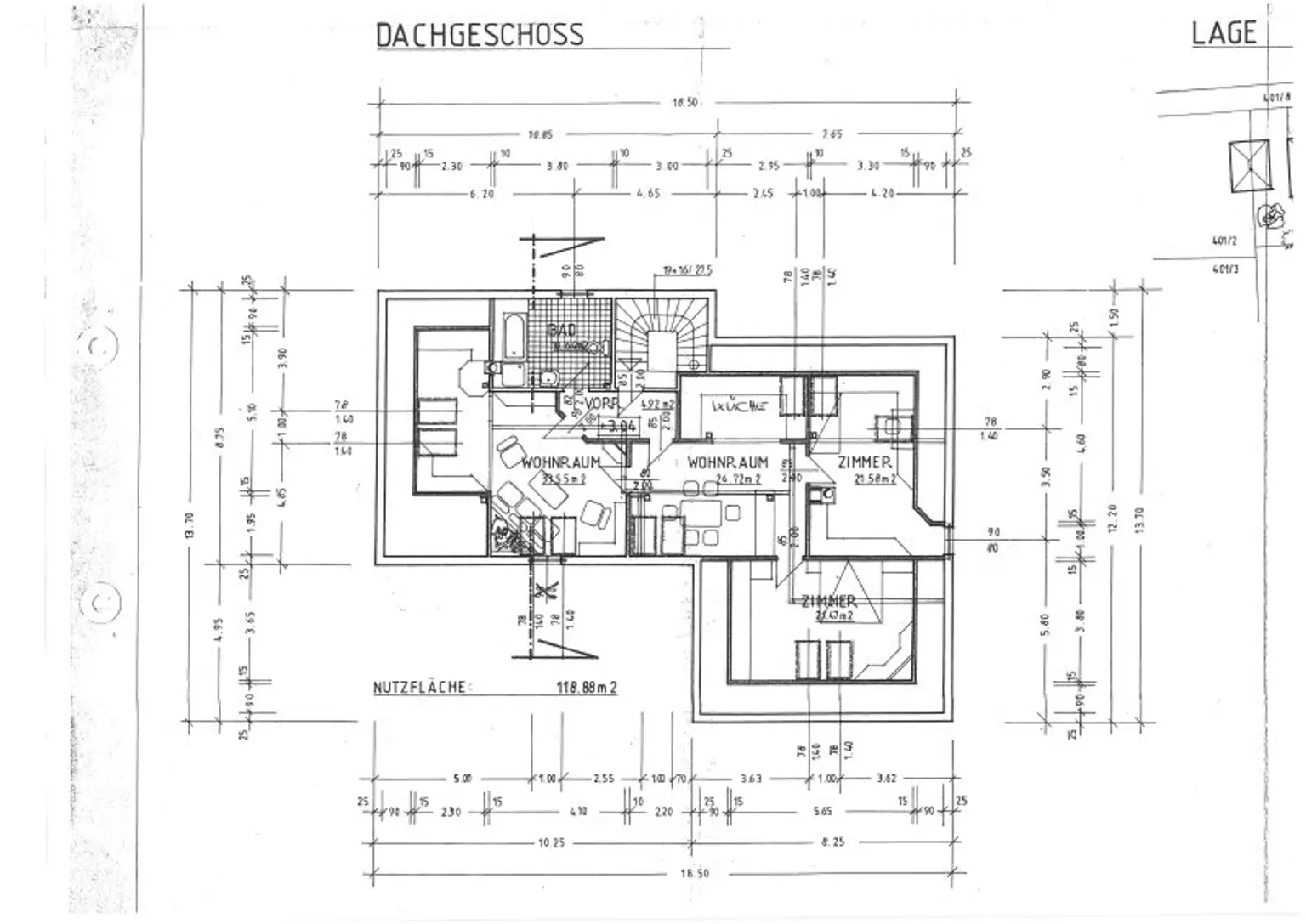 270m² gepflegter Bungalow (Zweifamilienwohnhaus) mit ausgebautem Dachgeschoss und 1.318m² Grund in Viktring in TOPLAGE