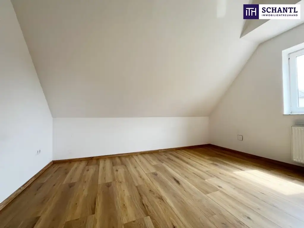Maisonette-Highlight in Wildon mit viel Charme – toller abtrennbarer Garten und Carportstellplatz! Ab sofort verfügbar!