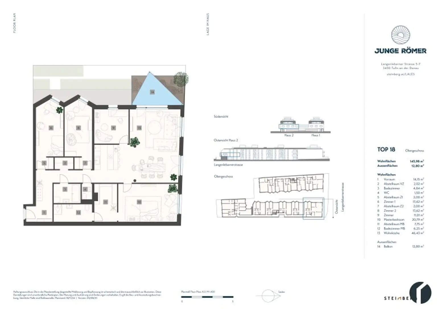 5 Zimmer Wohnung im Zentrum von Tulln