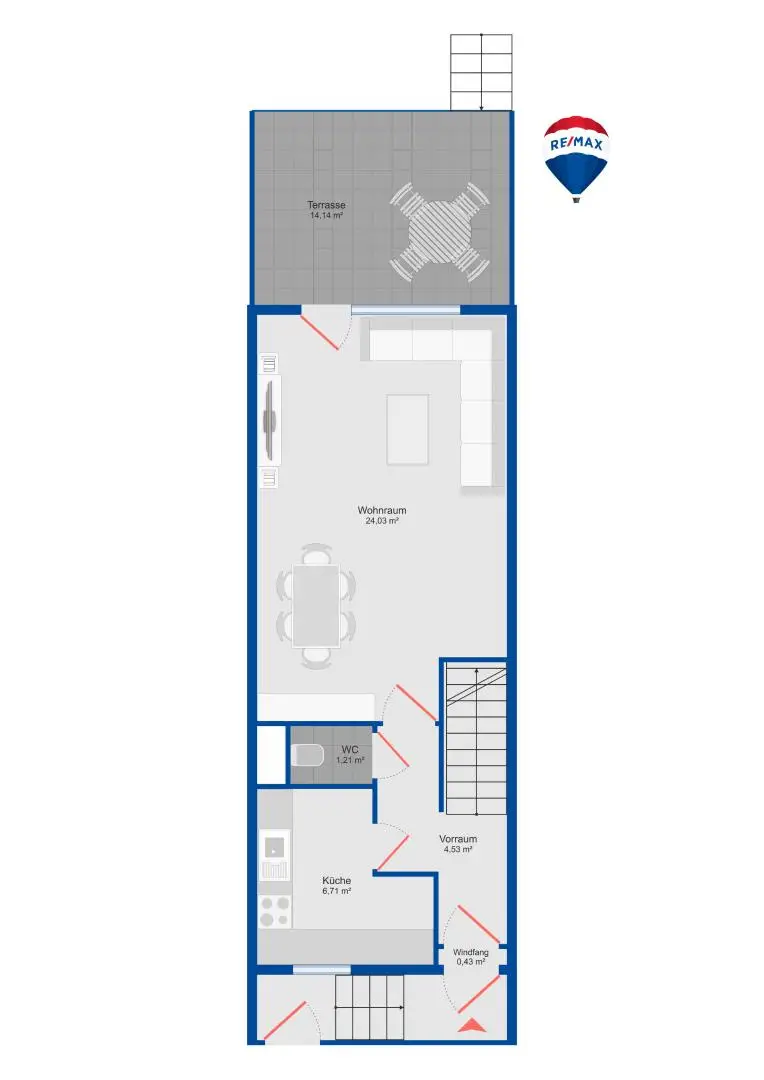 13. Eigentumswohnung 1210 Wien - Grundriss