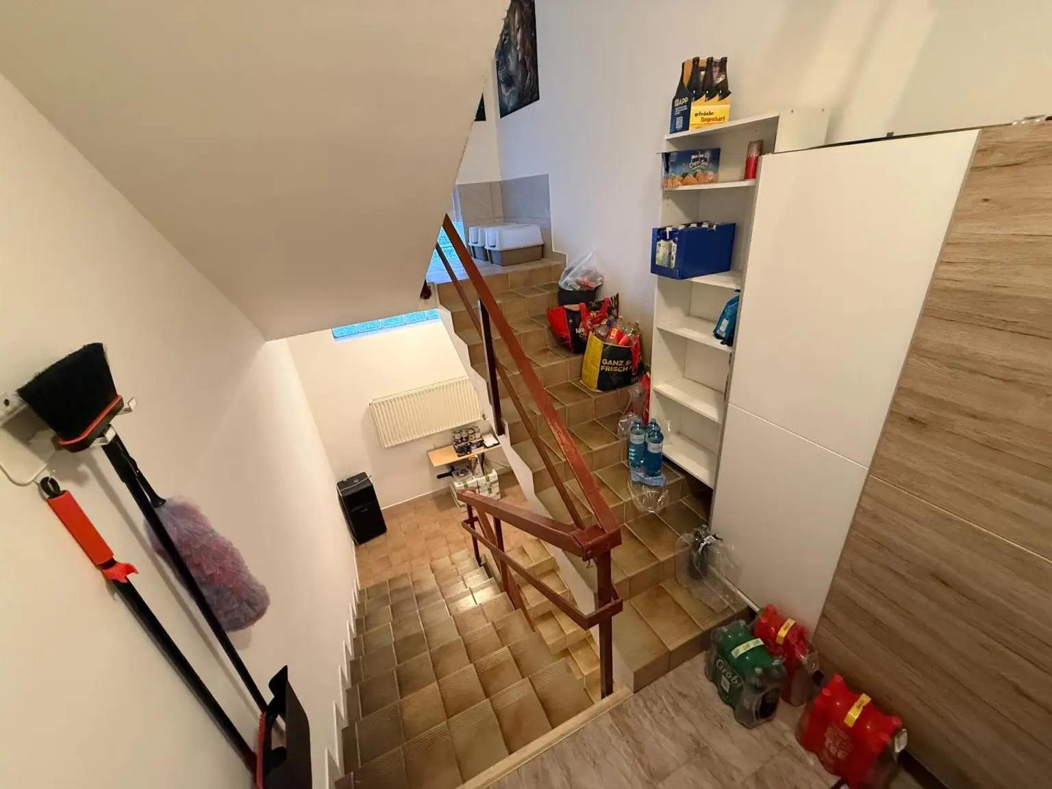 Stiegenhaus zum Keller/ DG