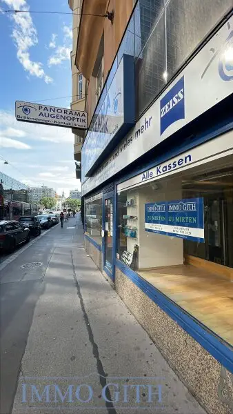 IHRE CHANCE IN DER TABORSTRASSE – REPRÄSENTATIVES GESCHÄFTSLOKAL MIT 196 M² GNF ZU MIETEN!