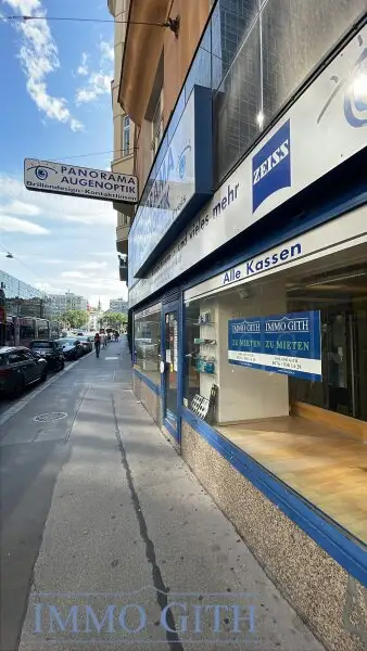 IHRE CHANCE IN DER TABORSTRASSE – REPRÄSENTATIVES GESCHÄFTSLOKAL MIT 196 M² GNF ZU MIETEN!