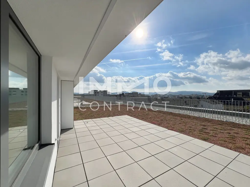 114,89qm 4ZI- PENTHOUSE 26,95qm Terrassen, 78qm Gründach, 28,01qm Balkon