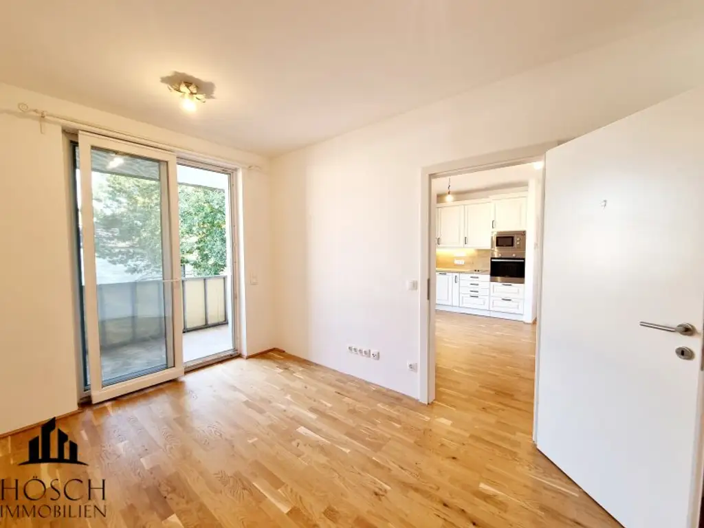 Befristet vermietete, 2-Zimmerwohnung mit großer Freifläche
