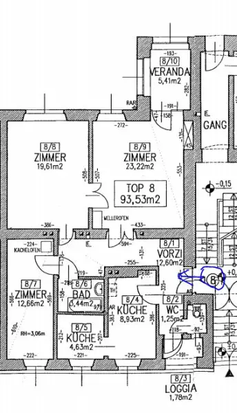 Gersthof /Pötzleinsdorf - charmante Altbauwohnung, 94m2 mit Balkon, Grünblick & Gartenidylle mitten in der Stadt!
