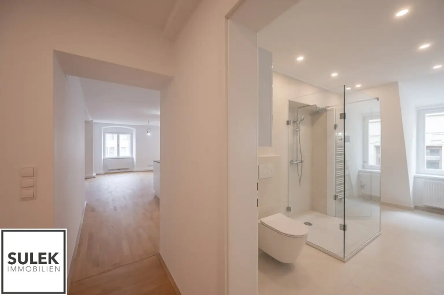 VIDEO-TOUR: traumhafte 3 Zimmer DG-Wohnung mit großem Wohnsalon in Bestlage * mit Blick zum Stephansdom *