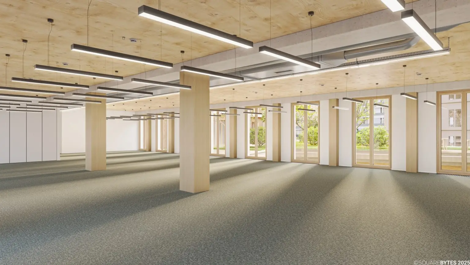1030 Wien, ANCHOR Büro innen leer © Squarebytes GmbH