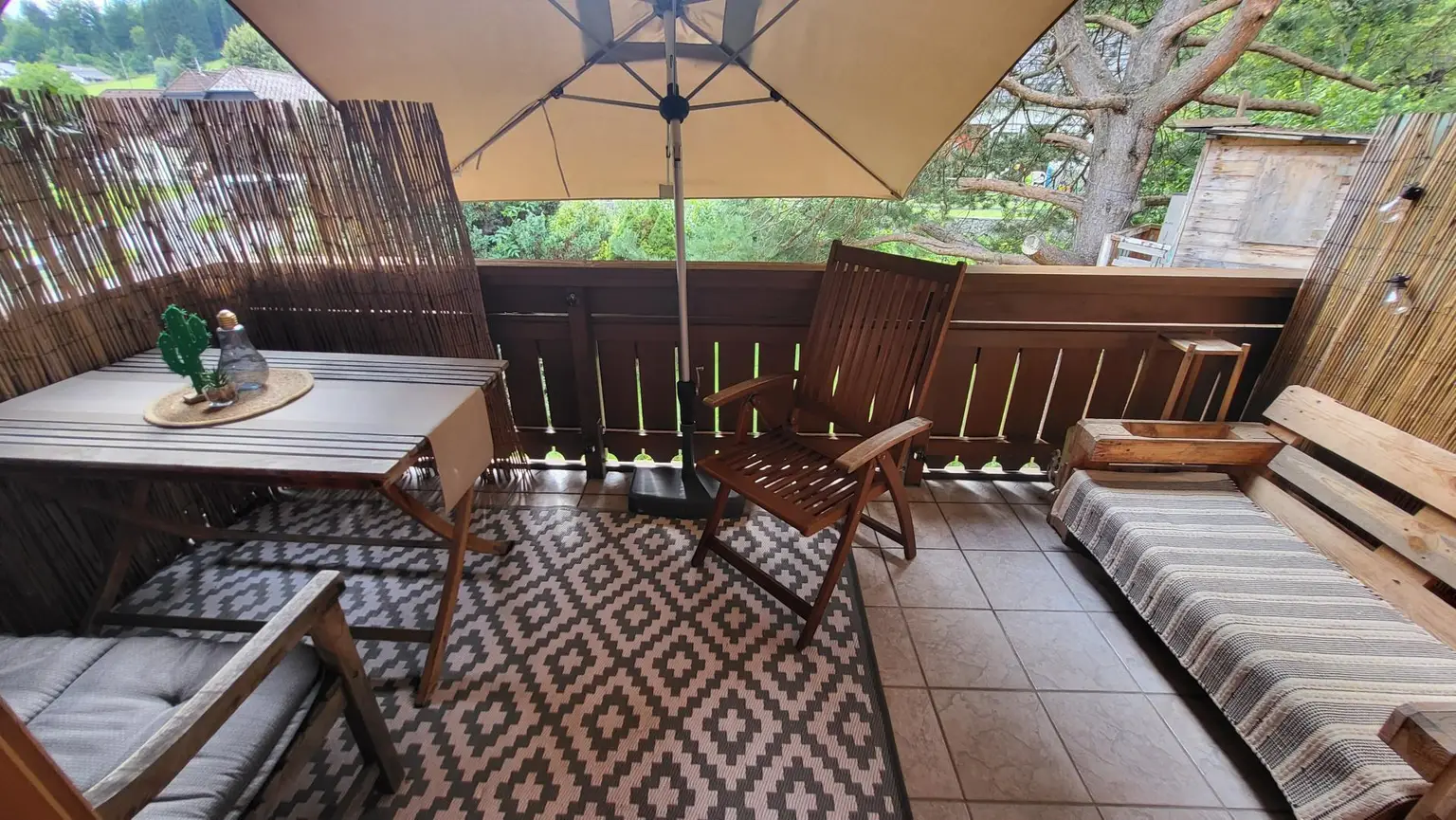 Balkon Richtung Westen