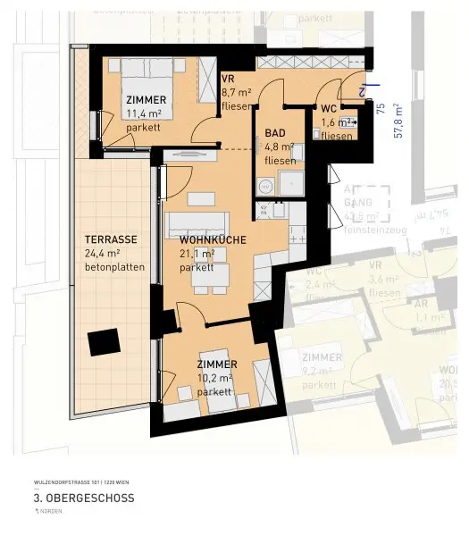 PROVISIONSFREI - Aspern Flats 101 - Ihr Traum vom Eigenheim im Grünen