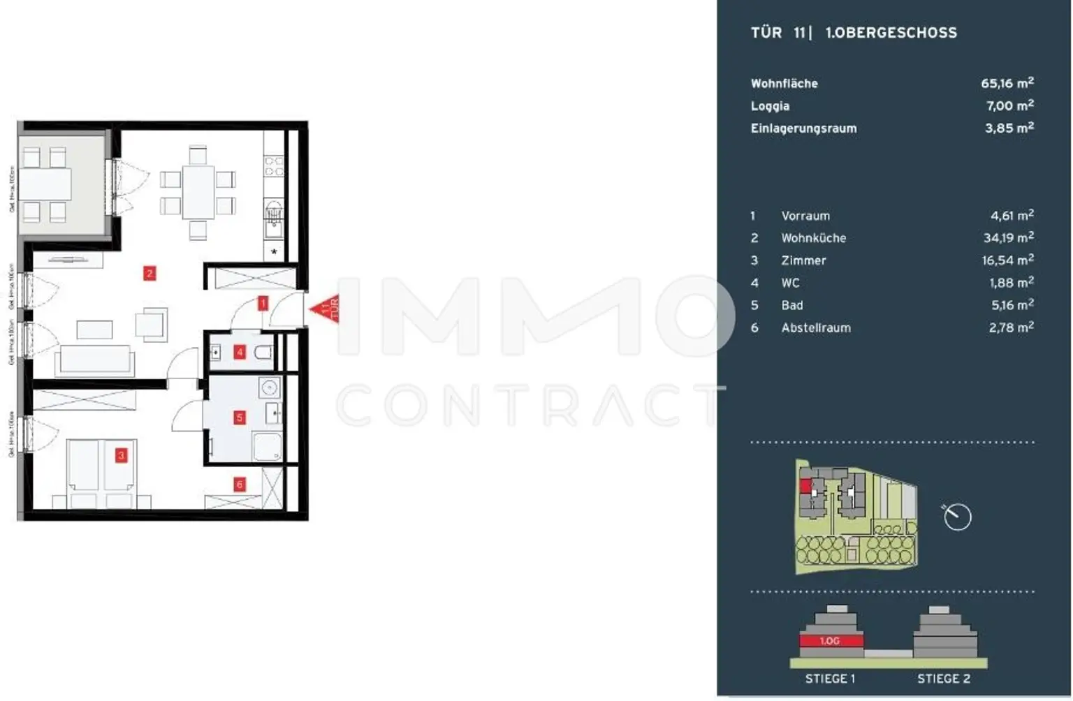 Helle 2-Zimmer-Wohnung im grünen Paradies, ERSTBEZUG!