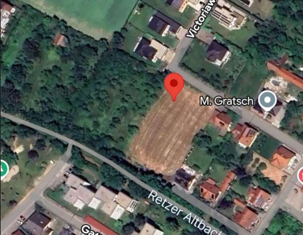 Aufgeschlossenes Grundstück in Retz ohne Bauzwang / Ruhige Lage