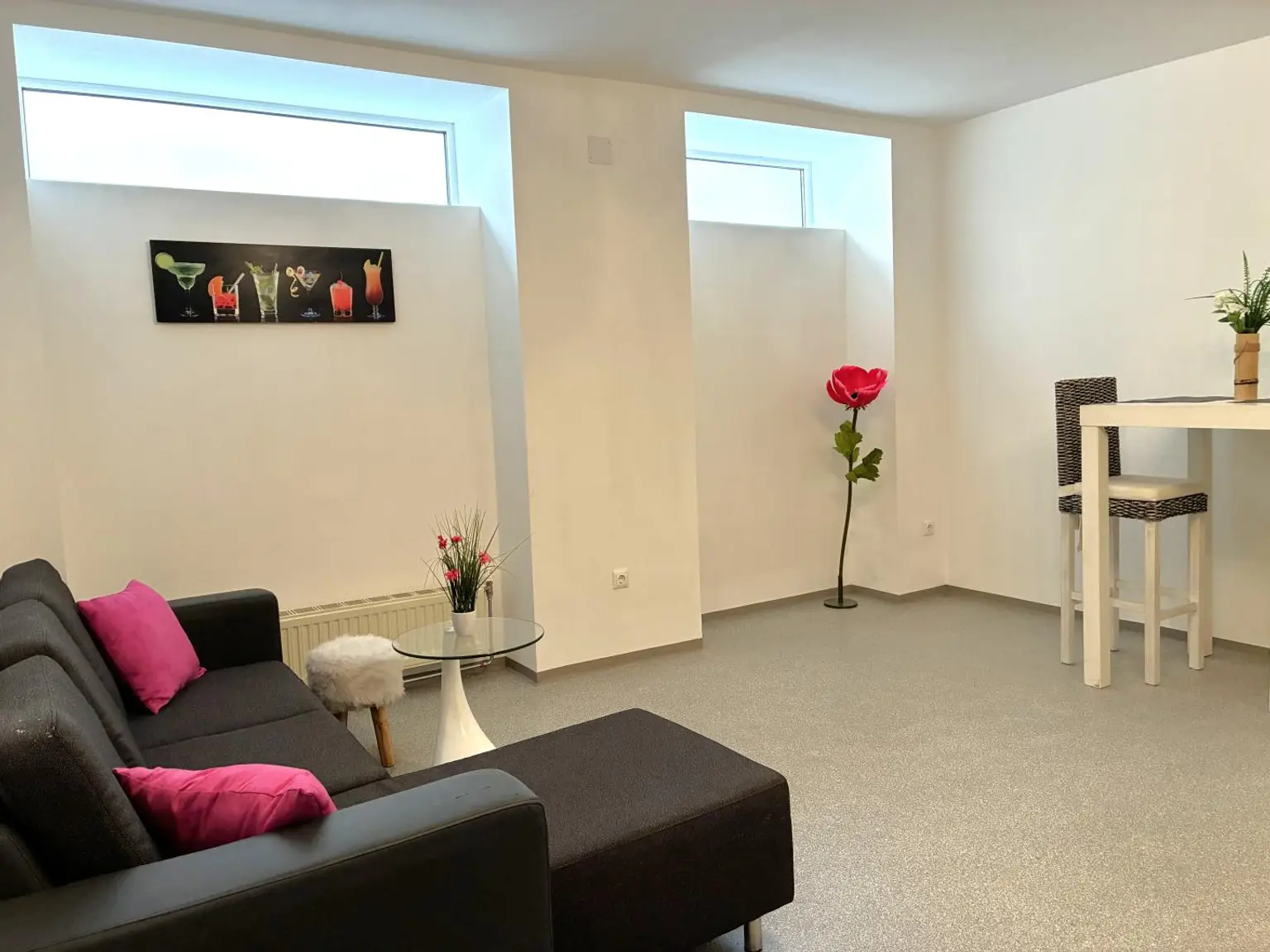 Sozialraum mit Küchenzeile