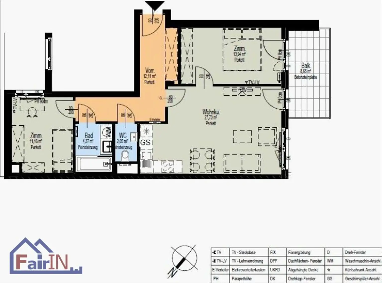***NEUBAU Wohnung mit Balkon und Garage in 1030 Wien***