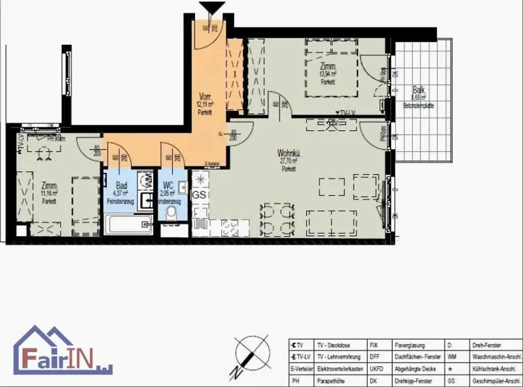 ***NEUBAU Wohnung mit Balkon und Garage in 1030 Wien***