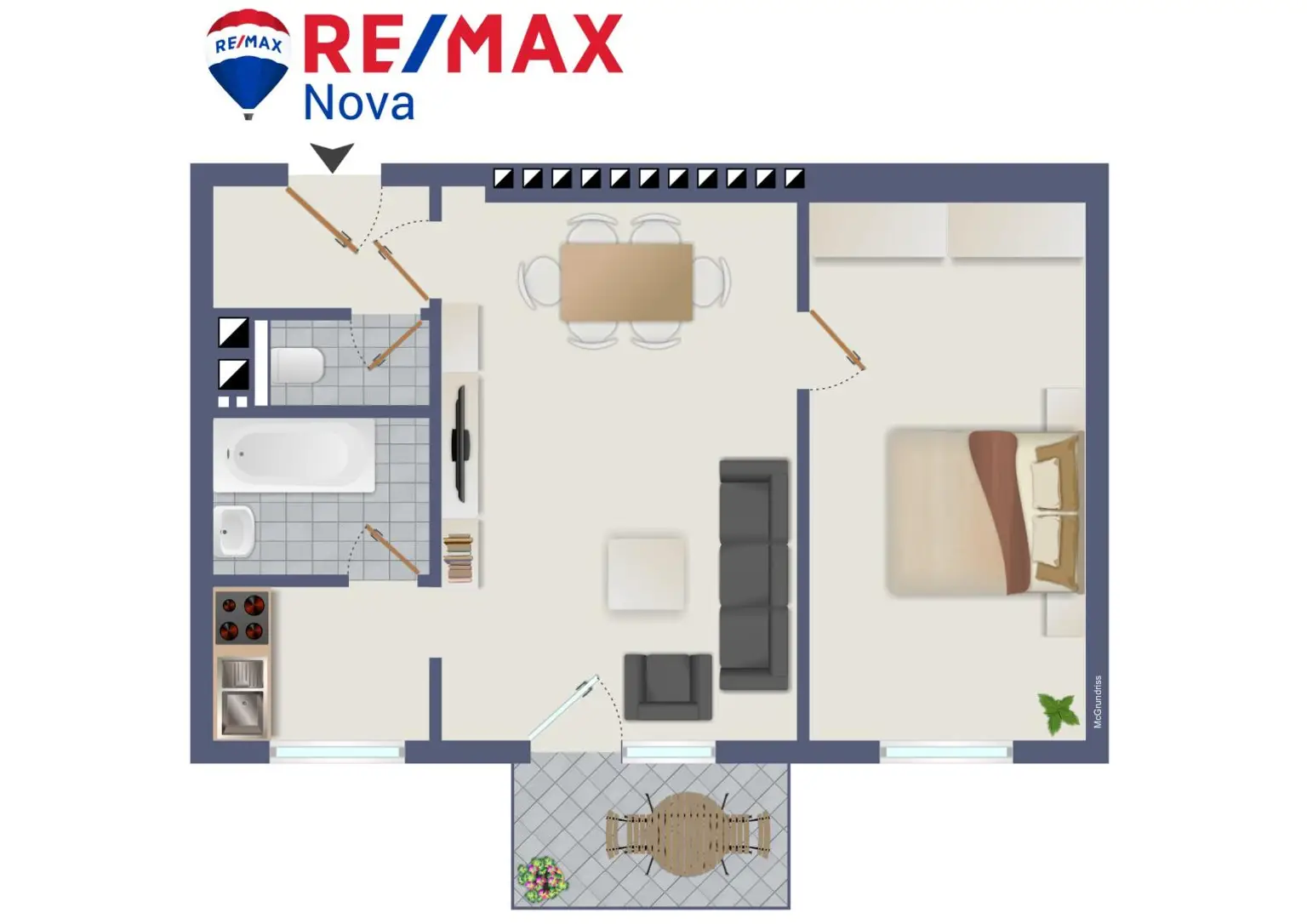 Grundriss schematisch