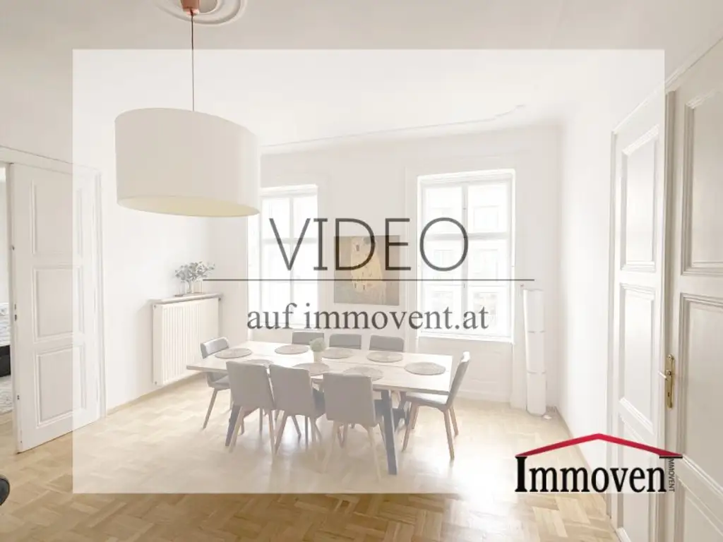 TOPLAGE und ALTBAUFLAIR - Repräsentative 3-Zimmerwohnung bei der Wiener Oper!