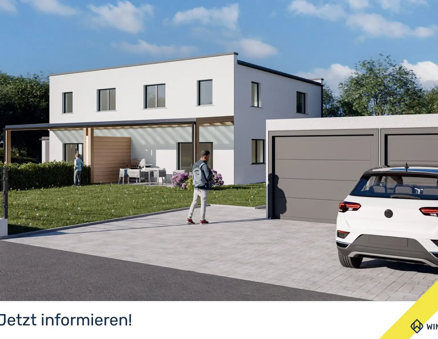 Doppelhaushälften in Pucking