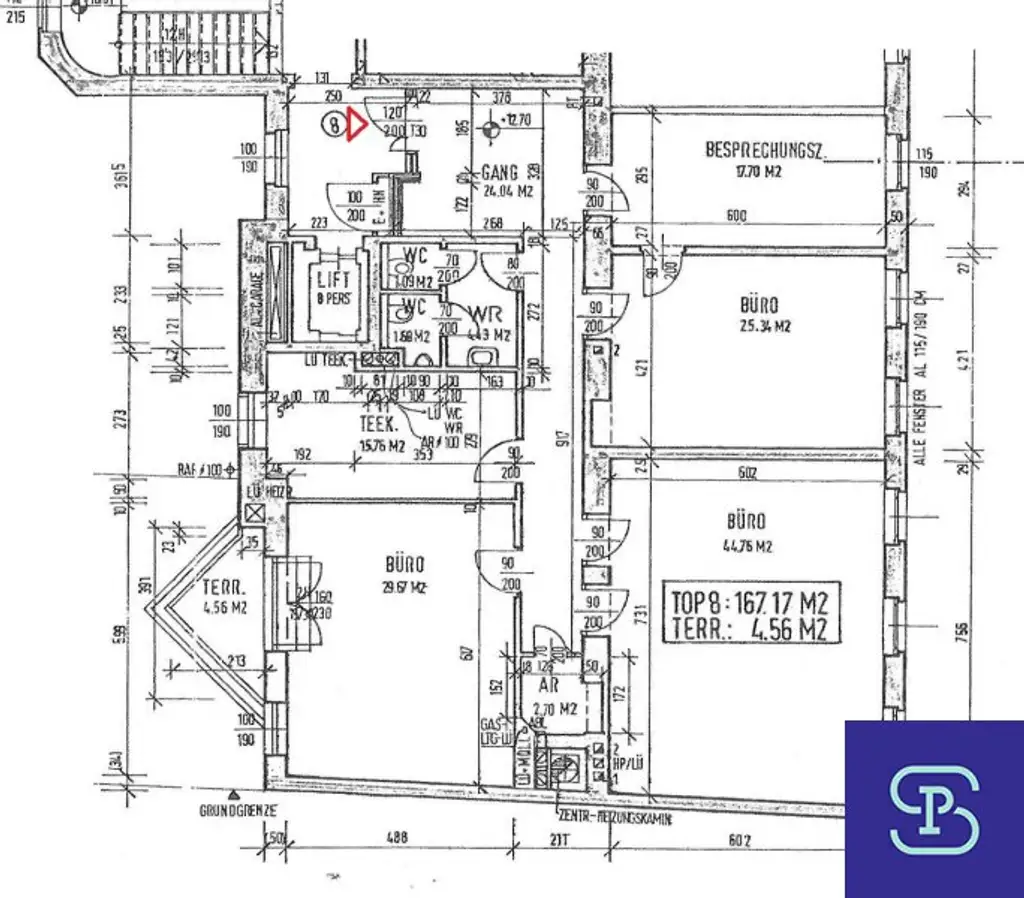 Naschmarkt-Nähe: Renoviertes 167m² Büro mit Garage, Balkon und Lift - 1050 Wien