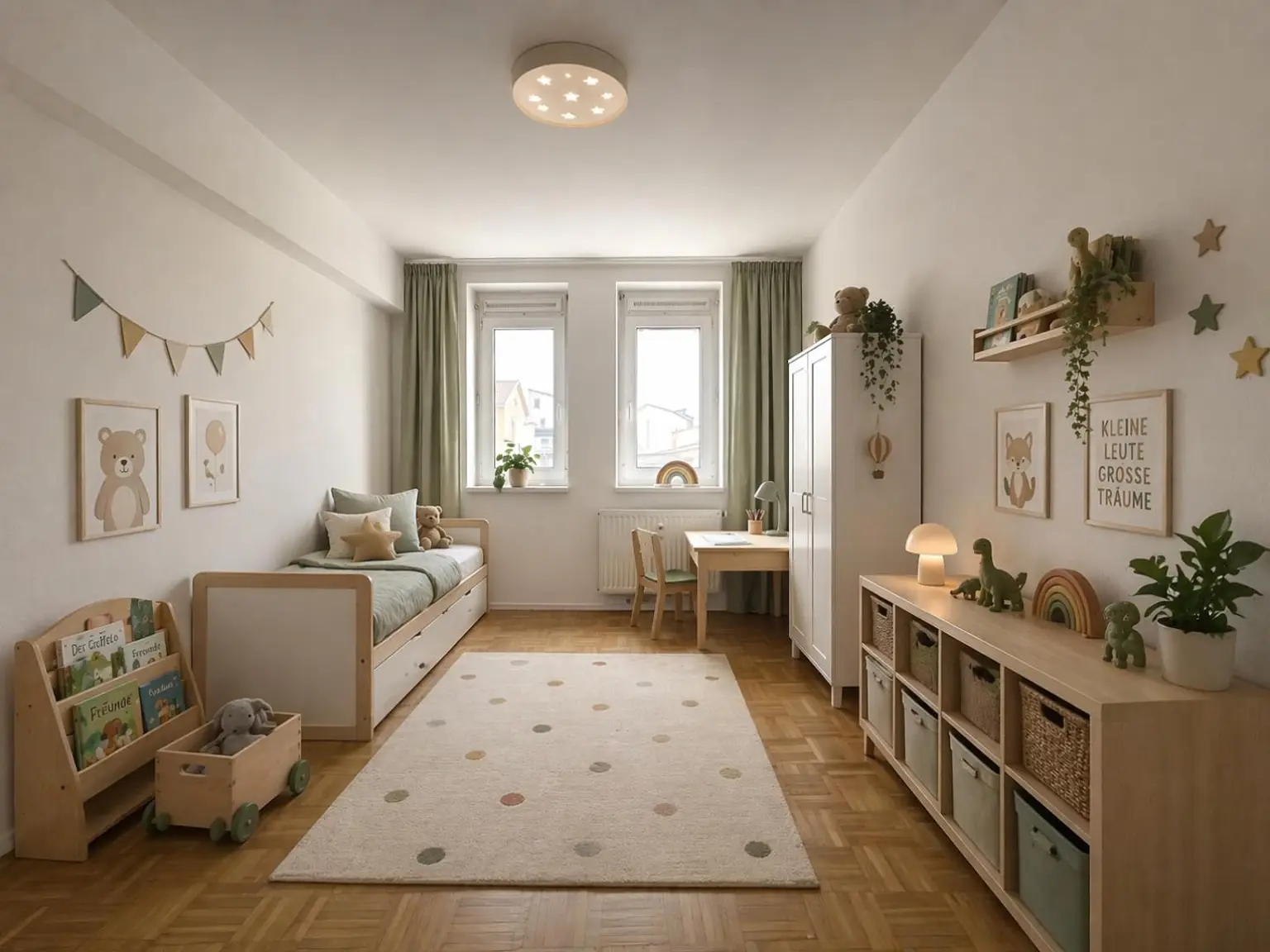 Kinderzimmer mit KI Visualisiert