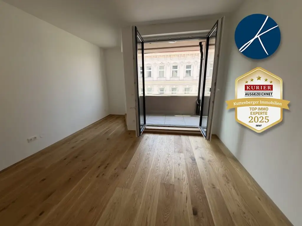 *Superprojekt: ''Über den Baumwipfeln" TOP 45 MIT ZWEI TRAUMHAFTEN WEST-LOGGIEN