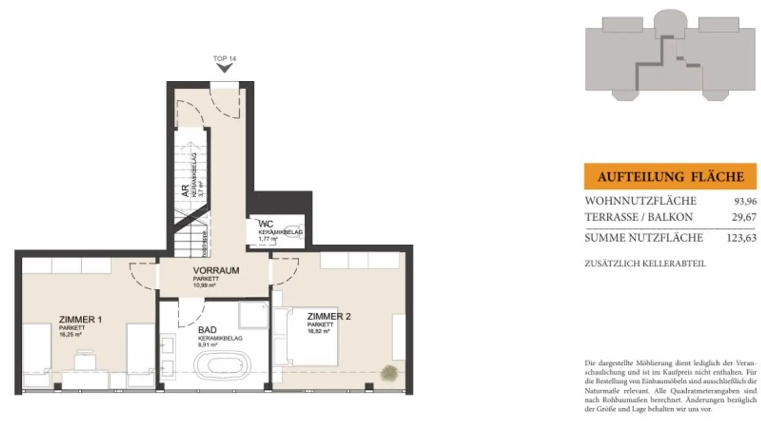 Über den Dächern von Wien – Exklusive Dachgeschoss-Maisonette mit Weitblick und direkter U4-Anbindung Unter St. Veit