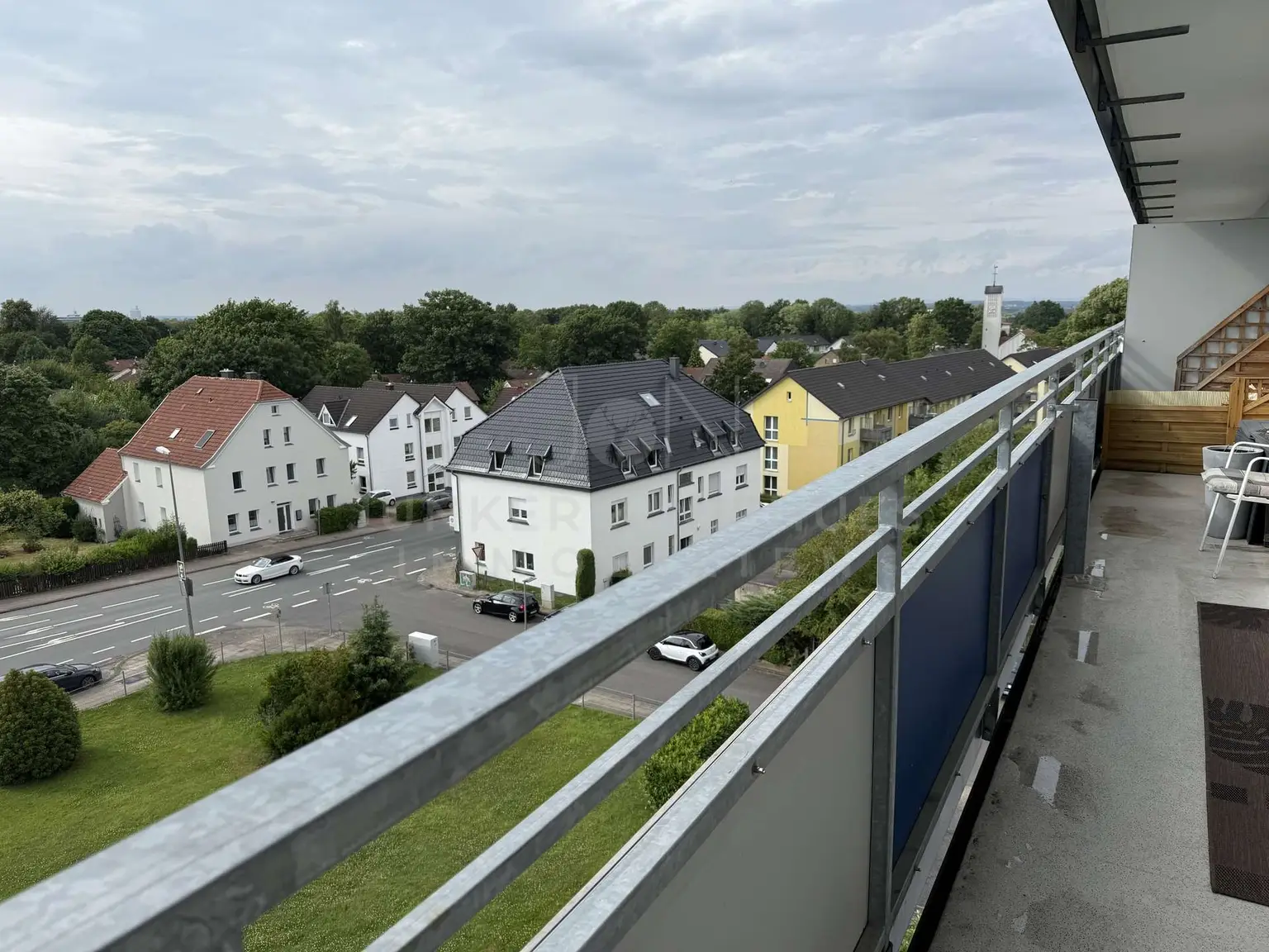 Großzügiger Balkon