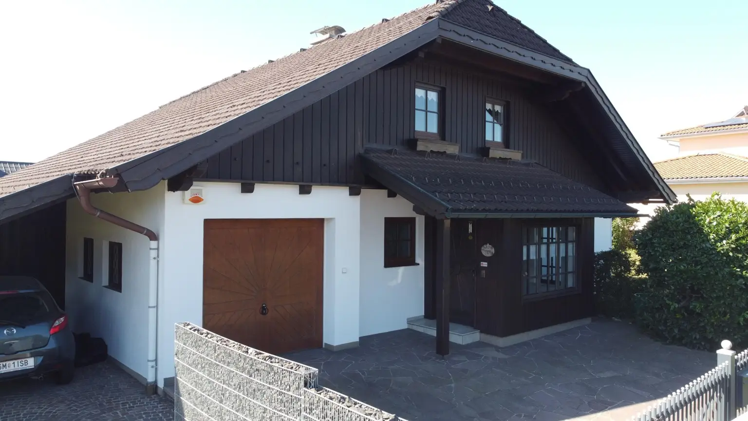 Carport Garage Eingang