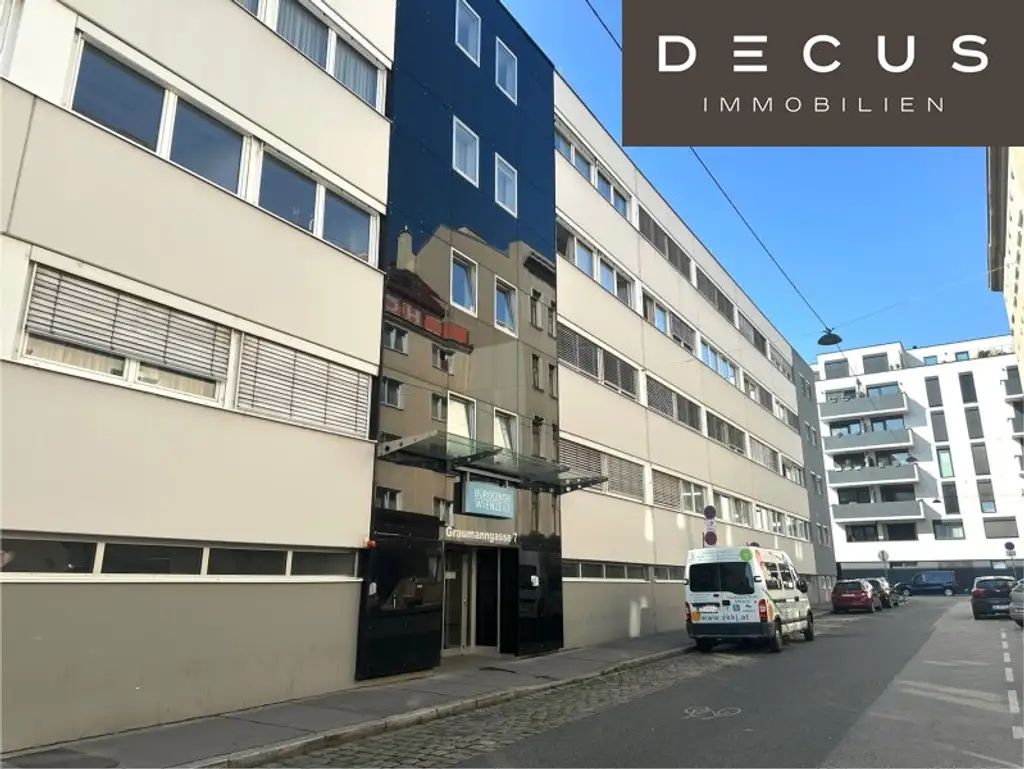 + + + NÄHE U4 und U6 + + + BÜROCENTER WIENZEILE + + + ca. 100 m² Büro + + +