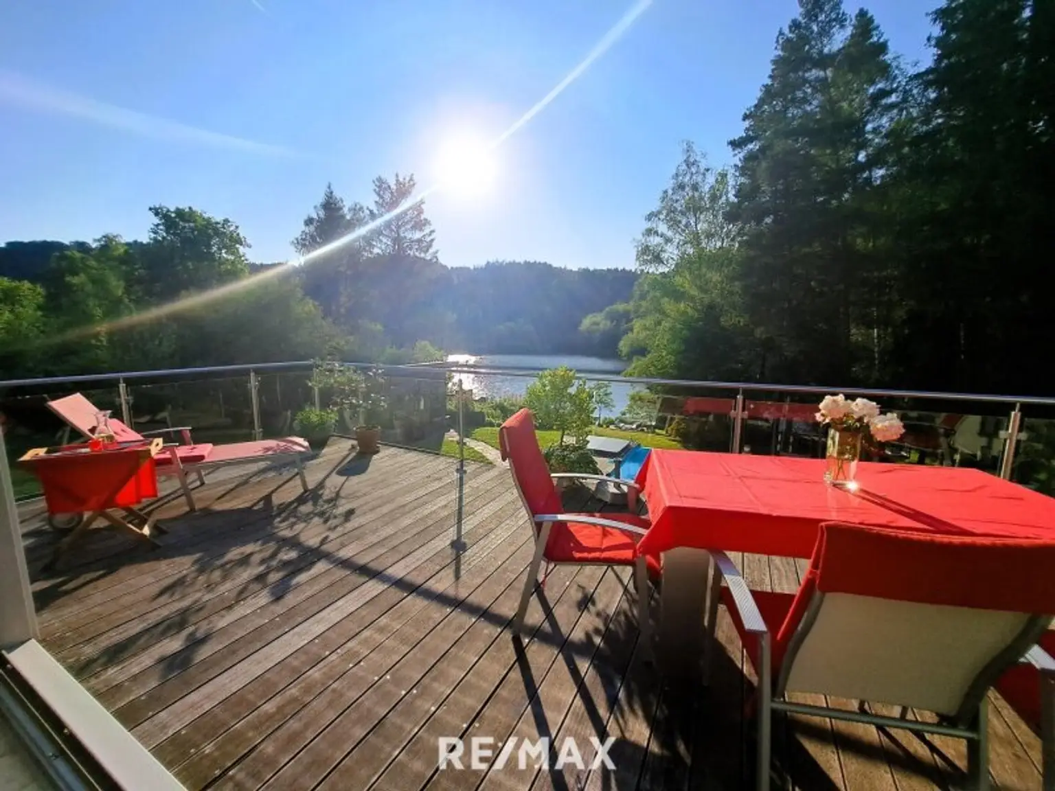 Bangkirai-Terrasse - Südwest