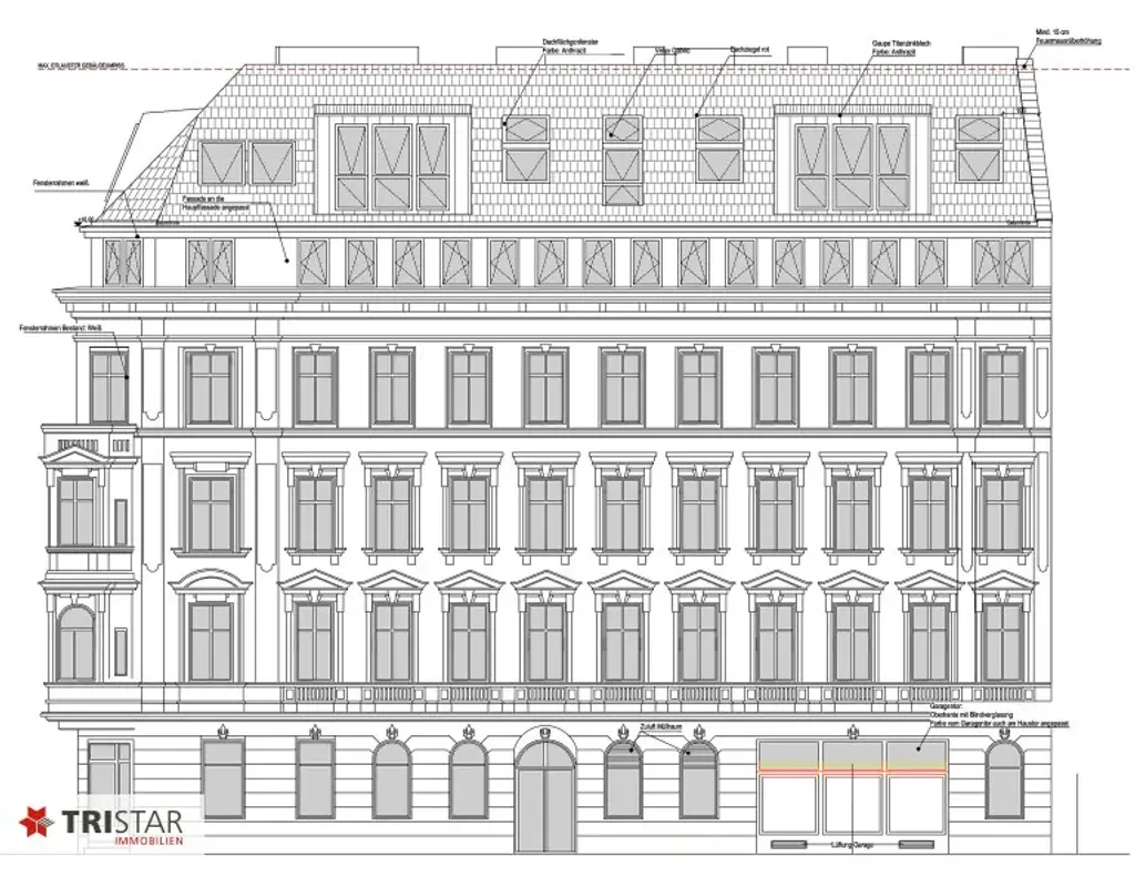 NEU! • U6 JÄGERSTRASSE • 15 NEUBAU DACHGESCHOSSWOHNUNGEN • FÜR ANLEGER UND EIGENNUTZER • EIGENTUM • 1200 WIEN •