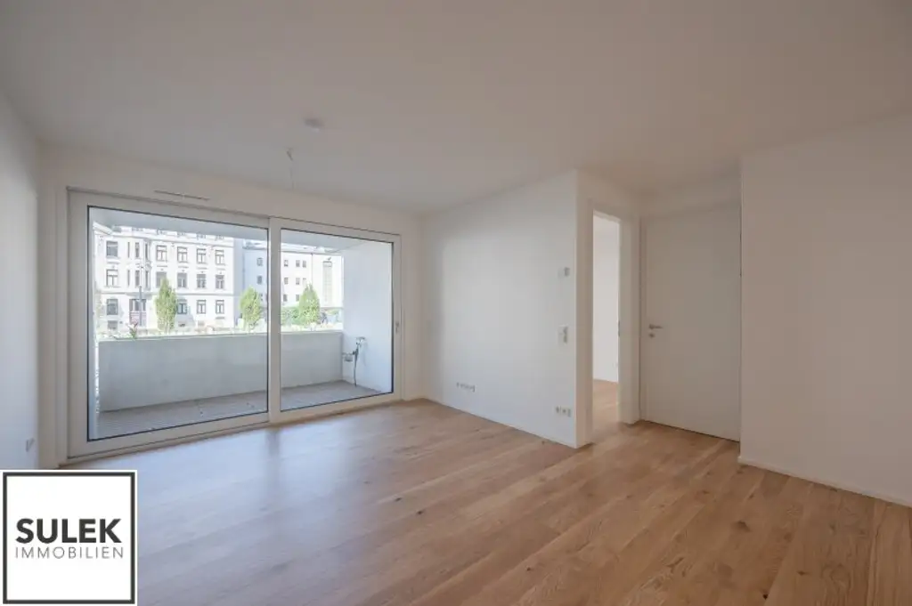 2 Zimmer Zweitbezugswohnung mit sonniger Loggia in wunderschönem Neubauprojekt "Schön102" nahe U4 - ab 01.11.25!