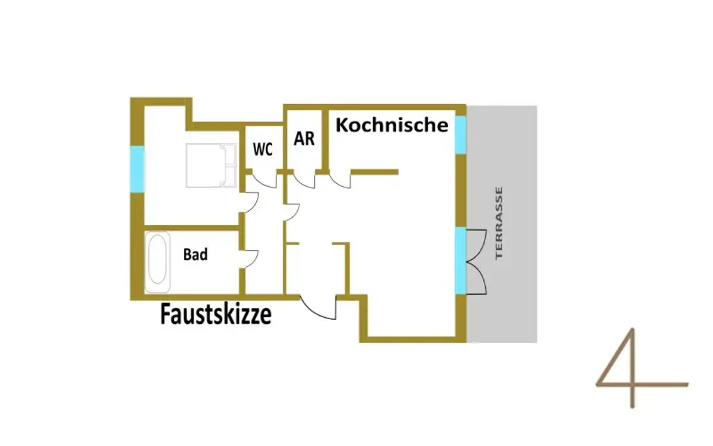 8 Minuten zur U2 - Dachgeschosswohnung - sonnige Terrasse - absolute Ruhelage - Lobau ums Eck