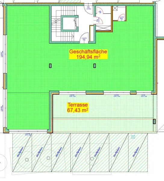 Geschäftsfläche im Haus „VITEA“ – Ort des gemeinsamen Lebens
