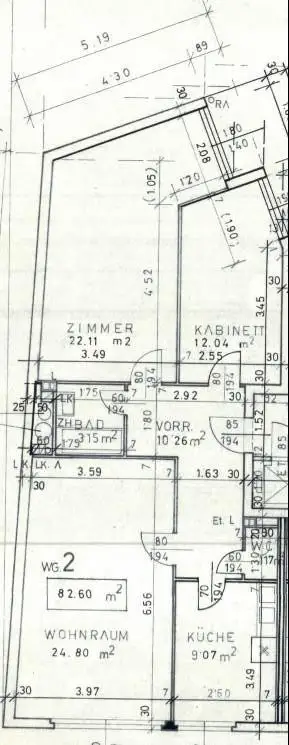 Gut aufgeteilte Wohnung in toller Lage nähe Schönbrunn - aktuell vermietet!