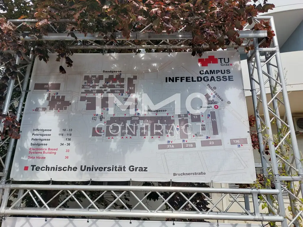 TU-CAMPUS INFFELDGASSE: 2-ZIMMERWOHNUNG MIT LOGGIA