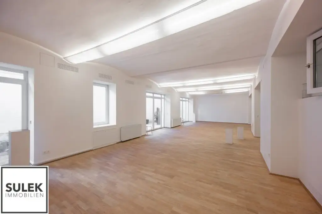** ab sofort: ein rd. 260 m² großes Geschäftslokal mit perfektem Grundriss**  Nähe Lerchenfelder Gürtel / Brunnengasse**